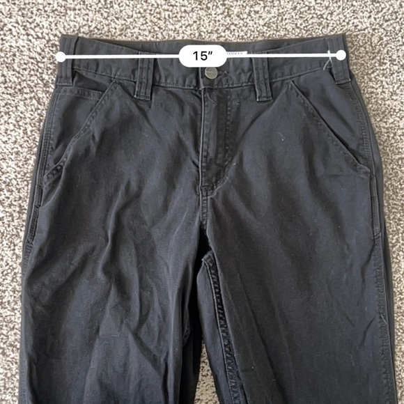 Carhartt Rugged Flex Relaxed Fit Canvas Work Pants - Black - Men’s Size 30x32 - Picture 15 of 16